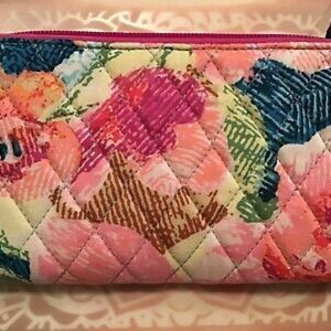 NWT VERA BRADLEY SUPERBLOOM GEORGIA WALLET